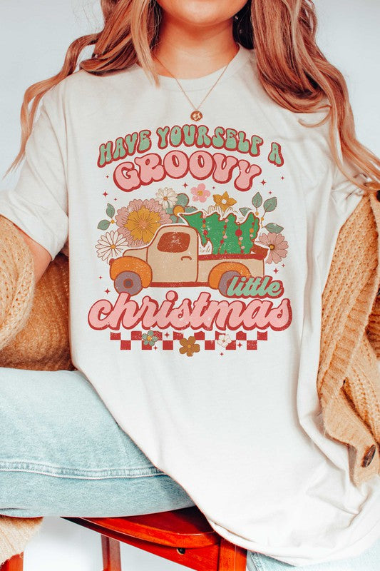 HAVE YOURSELF A GROOVY LITTLE CHRISTMAS TEE