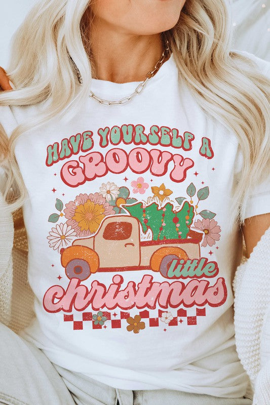 HAVE YOURSELF A GROOVY LITTLE CHRISTMAS TEE