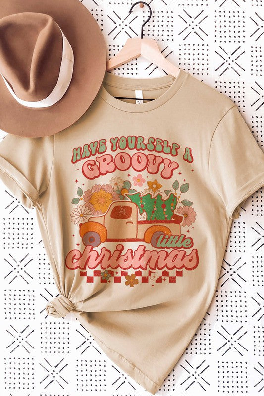 HAVE YOURSELF A GROOVY LITTLE CHRISTMAS TEE