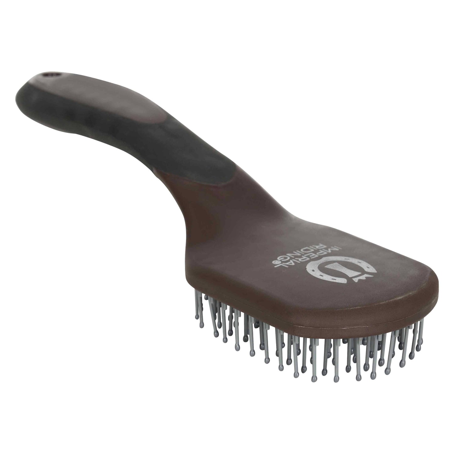 Imperial Riding Mane and tail brush IRHBoomerang: Rose-Bordeaux-Silver / 1SIZE